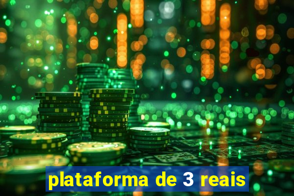 plataforma de 3 reais